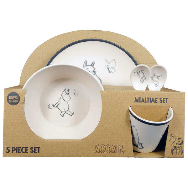 Mummi melamin spisesett Mummi melamin sett - Mummi / Moomin