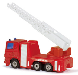Siku Fire Engine With Ladder Rød - Siku