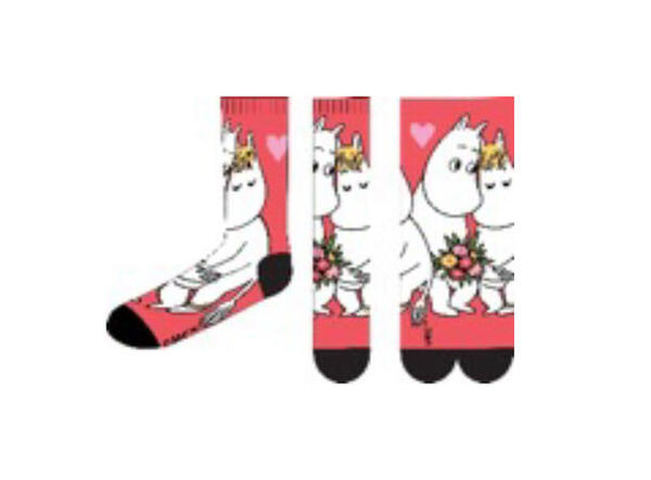 Mummi Sokker - Klem - voksen Klem - rød - Mummi / Moomin