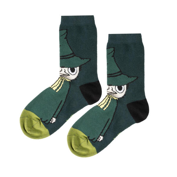 Mummi Sokker - Snusmumrikken Grønn - barn Snusmumrikken - Mummi / Moomin