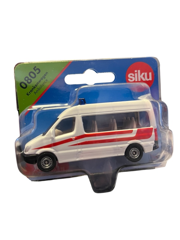 Siku Sykehustransport Hvit og Rød - Siku