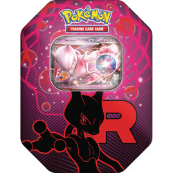 Pokémon TCG: Team Rocket Tin - MAX 3 per kunde MewTwo - pokèmon