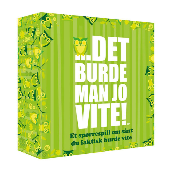 Spill Det Burde Man Jo Vite! Det burde man jo vite! - Brettspel