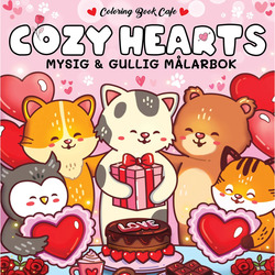 Målarbok: Cozy Heart Cozy Heart - Hobby
