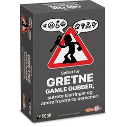 Partyspill Spillet for GRETNE GAMLE GUBBER Gretne Gamle Gubber - Brettspel