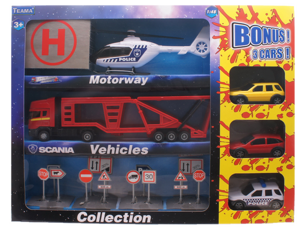 Teama Gavesett med 3 bonusbiler Bilsett - Salg