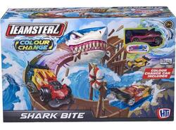 SHARK PLAYSET M/BIL - color change Shark playset - Salg