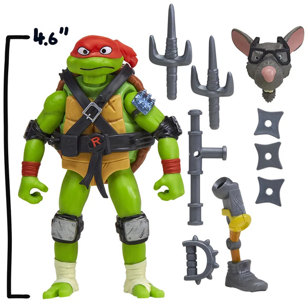 Turtles Tales Of Mutations Basic Figures Asst. Raphael - Maki