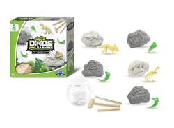 GRAV UT SETT I ESKE - DINOSAUR Dinosaur - Fritz Hansen