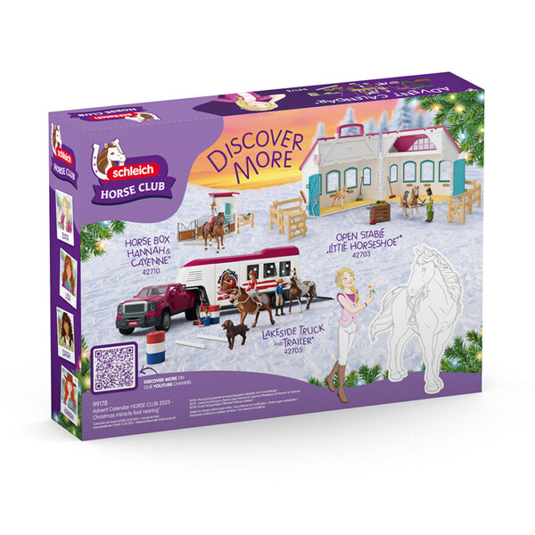 Schleich Advent Calendar Horse Club 2025 Schleich - Adventskalender