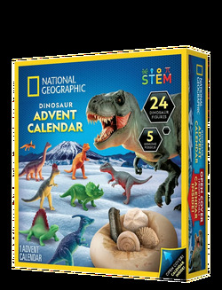 National Geographic Dinosaur Dinosaur - Adventskalender