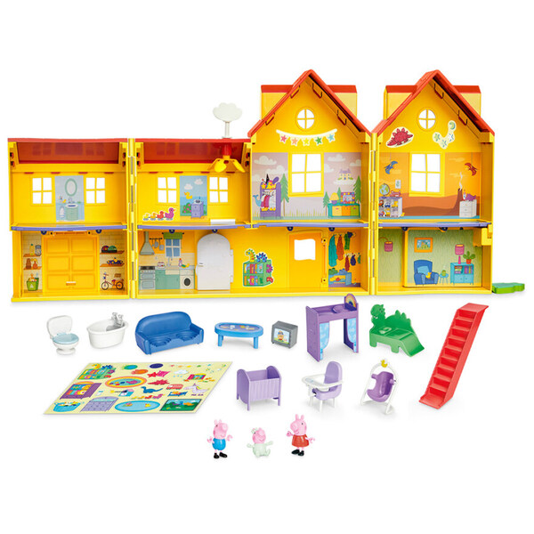 Peppa Gris Big Fold Out House Peppa Pig House -  Peppa Gris 