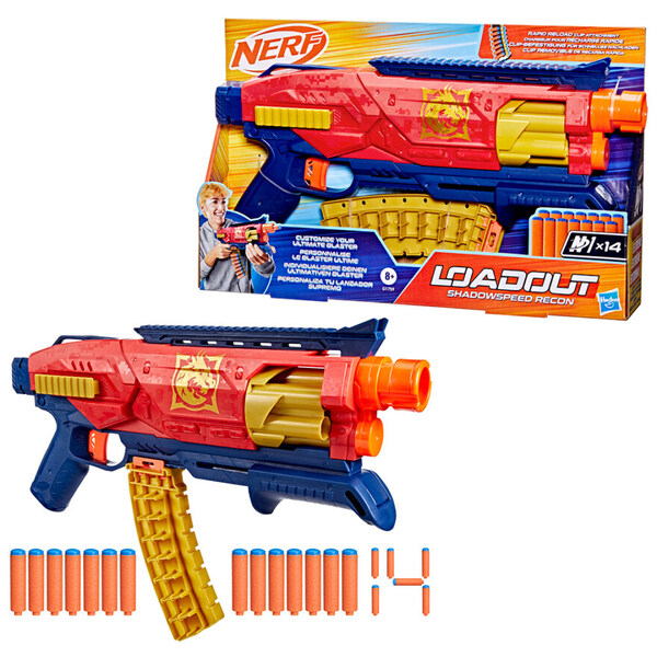 NERF Loadout Shadowspeed Recon Shadowspeed racon - nerf