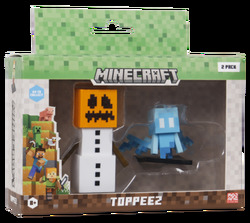 MINECRAFT 3D TOPPEEZ 2 PACK VINDU BOKS topeez - Minecraft