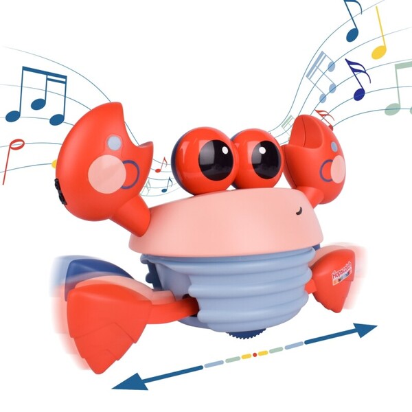HAPPY BABY MUSICAL CRAWLING CRAB Krabbe - happy baby