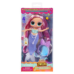 L.O.L. Tweens Mermaid Doll Rosa/lyst hår, mørk lilla hale - L.O.L