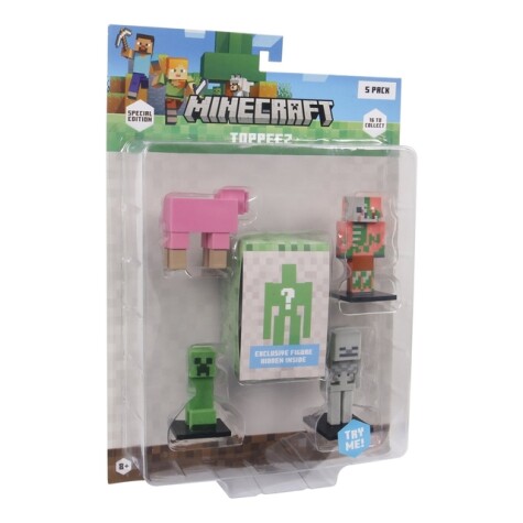 MINECRAFT 3D SPECIAL EDITION FIGURE 5 PACK BLISTER Nr.3 - Minecraft