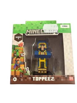 MINECRAFT 3D 6 CM FIGURE 1 PACK WINDOW BOX ASST Nr.3 - Minecraft