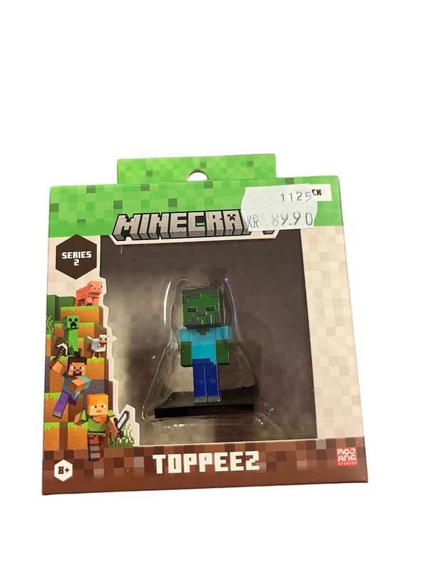 MINECRAFT 3D 6 CM FIGURE 1 PACK WINDOW BOX ASST Nr.11 - Minecraft