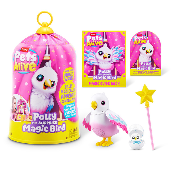 Pets Alive Polly the Surprise Magic Bird Polly - Leiker