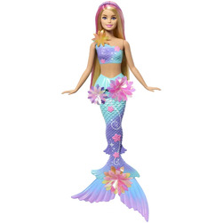 Barbie Blooming Magic White Mermaid Doll Havfrue - Barbie