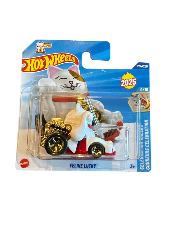 Hot Wheels 1:64 - Feline Lucky - 9/10 Celebration racers Feline Lucky - Hot Wheels