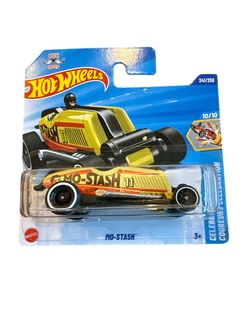 Hot Wheels 1:64 - mo-stash - 10/10 Celebration Racers Gul og rød bil - Hot Wheels