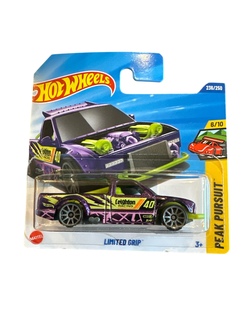 Hot Wheels 1:64 - Limited Grip - 6/10 Peak Pursuit Lilla bil med grøne detaljar - Hot Wheels
