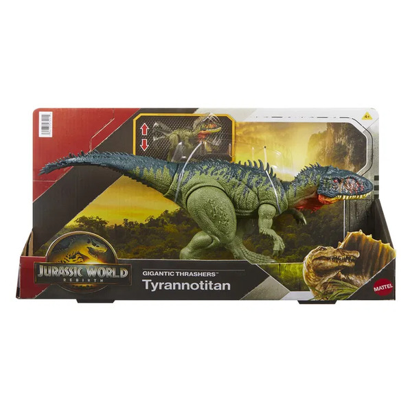 Jurassic World Rebirth Gigantic Trackers Tyrannotitan - Leiker